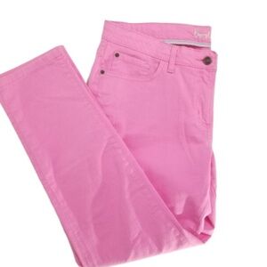 BODEN Pink Ankle Skimmer Skinny Jeans SIZE 12R